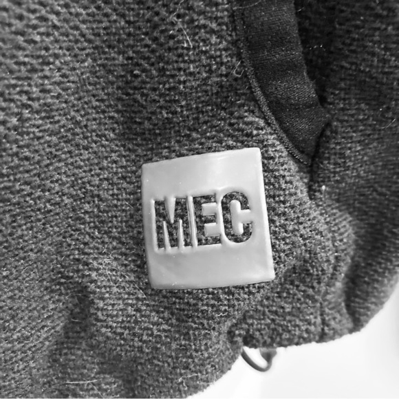 MEC Sz XXL Waffle Jersey Knit Full Zipper Pockets Soft Shell Unlined Sweater - Picture 2 of 12